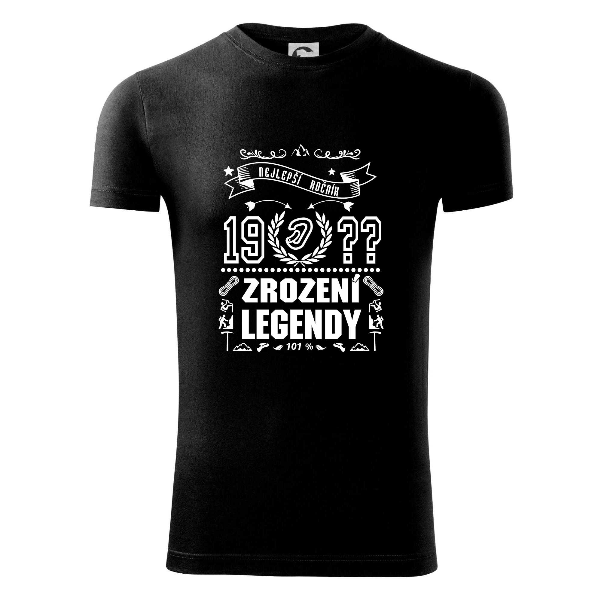 Zrozen Legendy Pro Horolezce Viper Fit P Nsk Triko Myshirt Cz