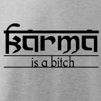Karma Indický nápis - Mikina Essential pánská