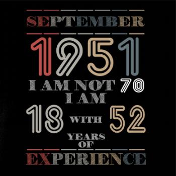 Narozeniny experience 1951 September - Zástěra klasická