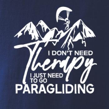 I dont need Therapy Paragliding - Polštář 50x50