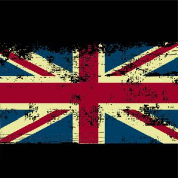 Britská vlajka stará - Zástěra klasická