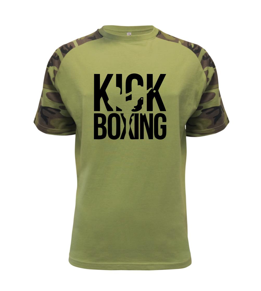 Nápis Kick Boxing - Raglan Military