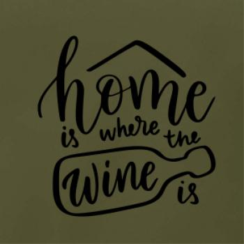Home is where wine is - Zástěra klasická