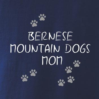 Bernese Mountain Dogs mom (Bernský salašnický pes) (Reflexní tlapky) - Triko dětské Long Sleeve