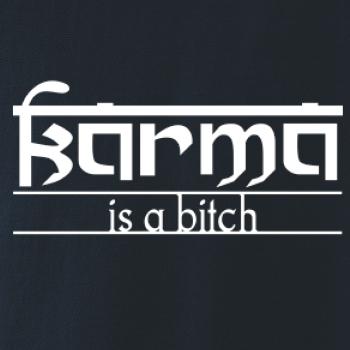 Karma Indický nápis - Heavy new - triko pánské